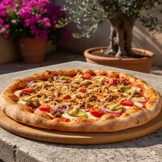 Burger pizza 25cm