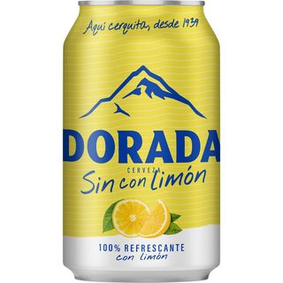 Cerveza Dorada Sin Alcohol Con Limón (330 Ml.)