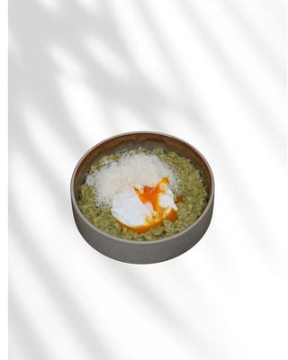 Avena Con Huevo Pochado