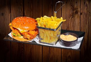 Meniu Chicken Burger