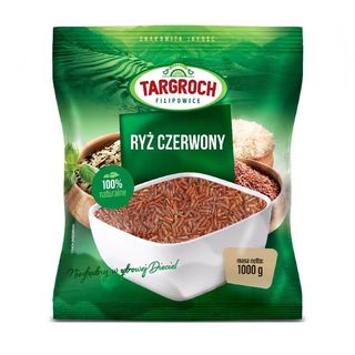 Ryż czerwony 1000g Targroch