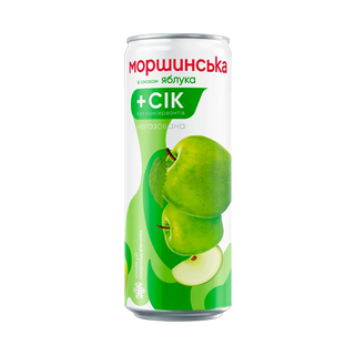 Напій Моршинська Яблуко 0,33л ж/б