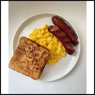 Sausage & Toast Power Plate