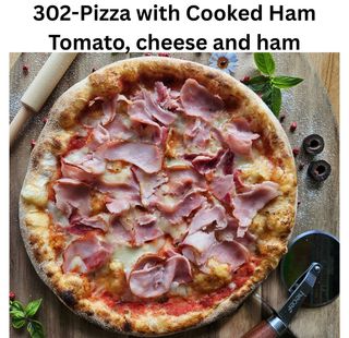 PIZZA AL PROSCIUTTO COTTO (FIAMBRE)