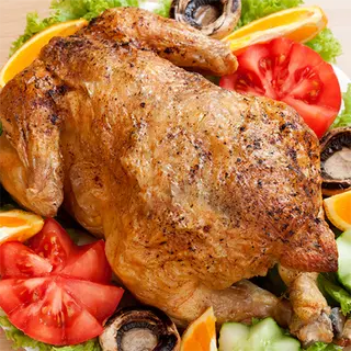 Pollo campero asado con ensalada LTC