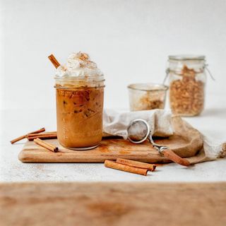 Iced Cinnamon Spiced Latte