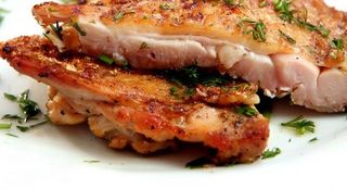 Pulpă de pui dezosată la grătar