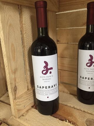 კოტე პაპას მარანი საფერავი წითელი მშრალი