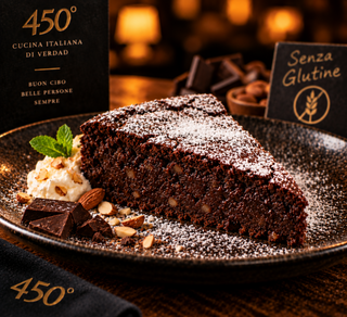 Tarta Caprese 450°