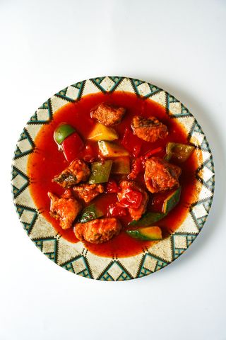 Рыба в кисло-остром соусе