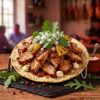 Taco Al Pastor De Cerdo