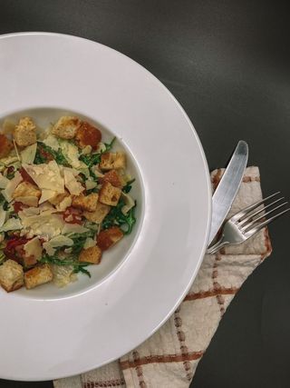 Салат Цезар з лососем (180г)