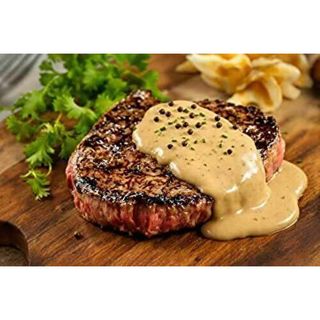 Steak De Filet De Bœuf Sauce Poivre Vert