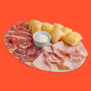 Gnocco fritto con salumi - Classico