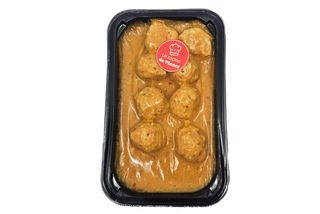 Albóndigas caseras con salsa almendras