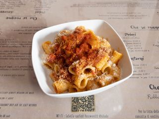 Rigatoni sugo di coda alla vaccinara