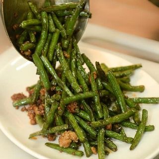 Judía Verde Salteada Estilo Sichuan 
