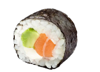 Maki de salmón y queso (8 pzas.)