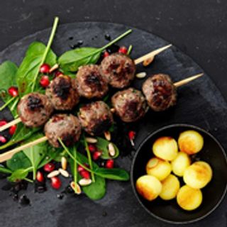 Brochettes Viande Hachée
