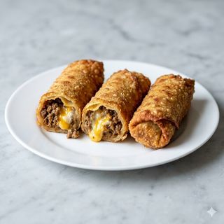 Rollito de Carne Picada con Queso