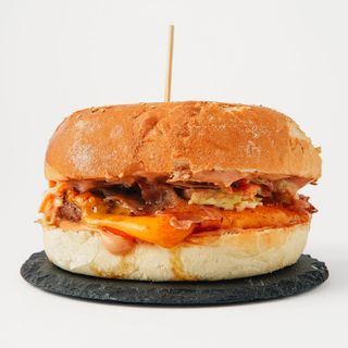 Smoked Njami Special burger