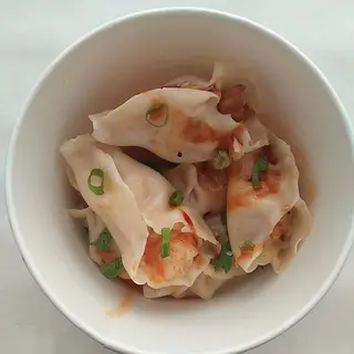 Ravioli ripieni di gamberi alla piastra - 5 pezzi