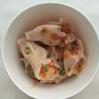 Ravioli ripieni di gamberi alla piastra - 5 pezzi