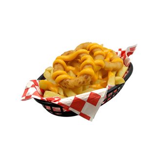 Patate, cipolle e formaggio