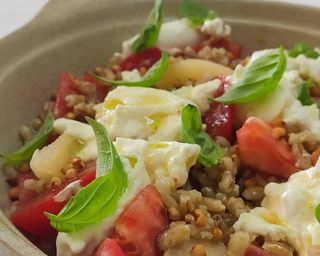 Salada de Tomate e Cereais