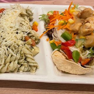 Plato Triple Tres Sabores