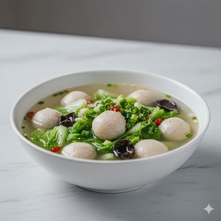 44 - Polpette di pesce alla Wenzhou 温州鱼丸