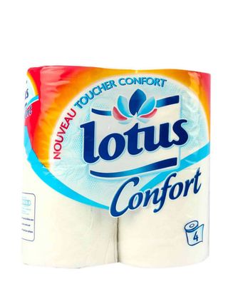 Pap Toil Ph Lotus Confort 2Plis X4 