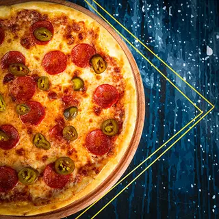 პეპერონ-ჰალაპენიო/Pepperoni jalapenos  33სმ