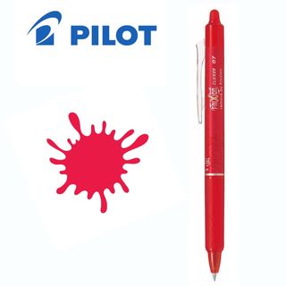 Stylo Pilot Effaçable 0.7mm Fine Rouge