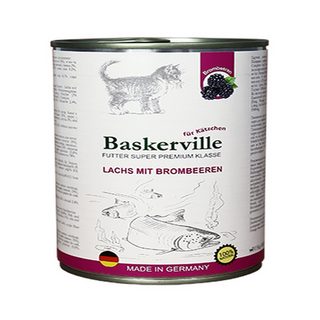 Baskerville KF SuperPremium лосось з ожиною для кошенят, 400г