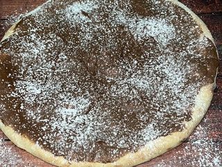 Pizza con Nutella