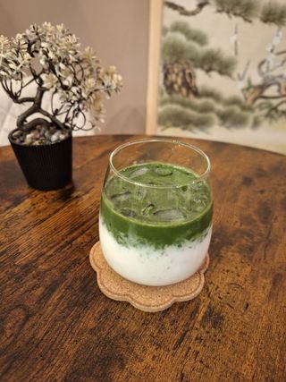 Матча лате - студено