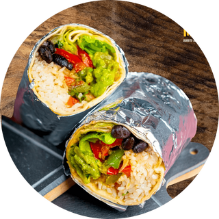 Burrito chili vegano