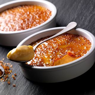 Crema catalana in coccio