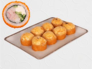 Запечений з креветкою та крабом (370g)