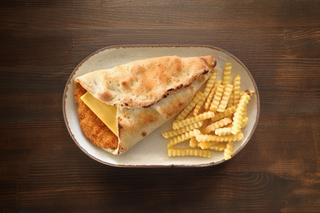 Cornet Escalope Panée Fromage