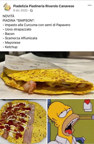 Piadina simpson
