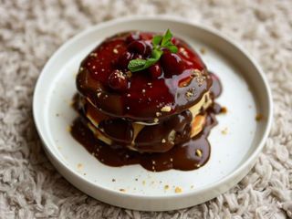 Панкейки з вишнею  та шоколадом (375g)