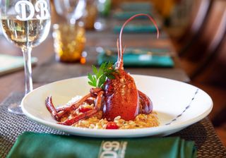 Risotto con medio bogavante de aprox. 300 gramos