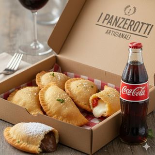 Box 6 panzerotti + dolce + bevanda