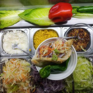 Döner Kebab Con Queso Feta