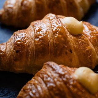 Croissant cu vanilie