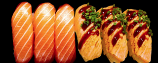 Mix De Salmón Flameado (6 Pzs.)