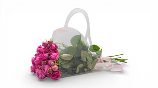 ვარდისფერი სპრეი ვარდი