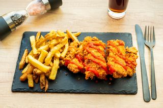 Chicken strips spicy